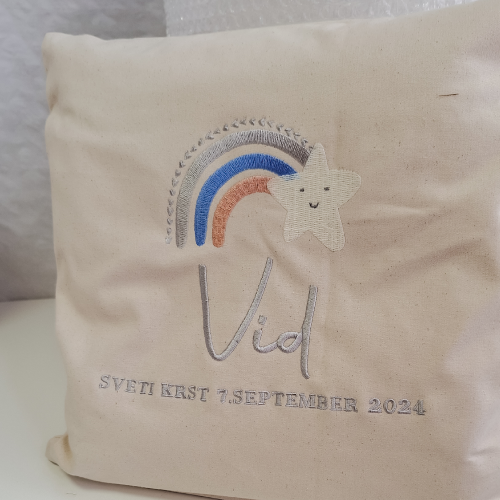 Blazina z izvezenimi podatki - Mavrica z zvezdo