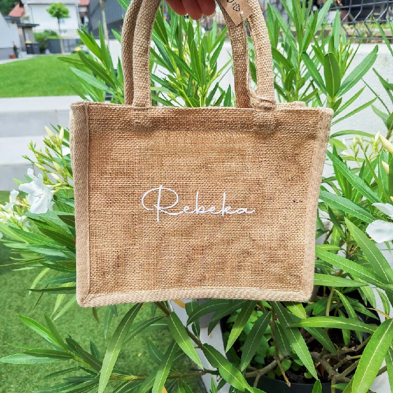 Torbica Juta - z imenom