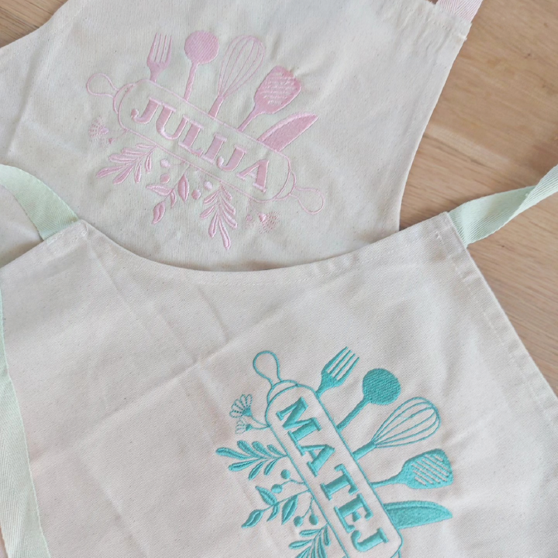 Predpasnik za otroke - bombaž