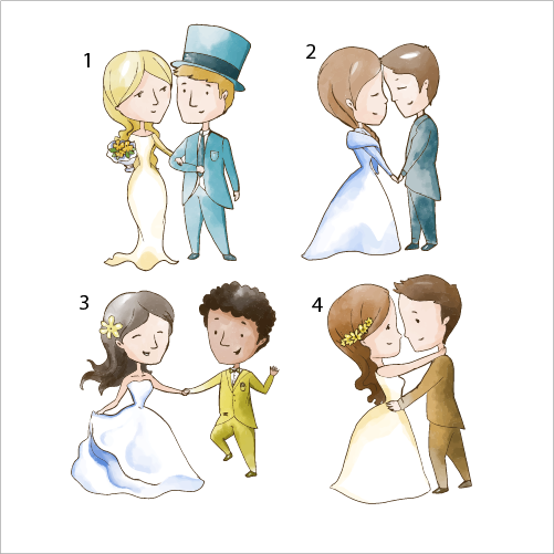 Skodelica Mladoporočenca - 2 kos (njena in njegova)