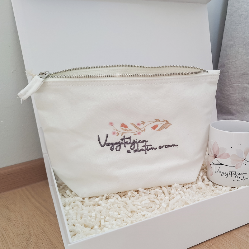 Torbica Blossom - napis po želji