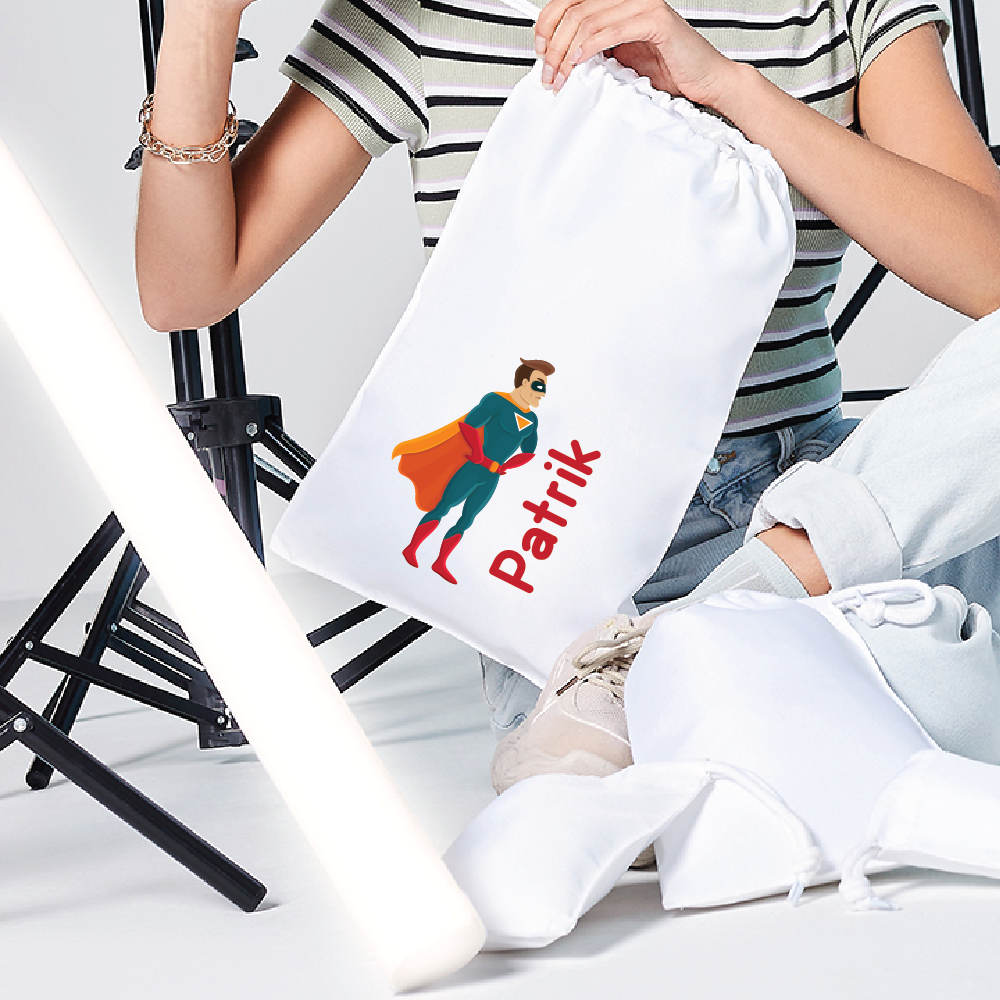 Alu flaška Superhero - z imenom